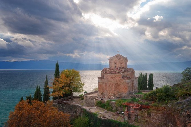 Ohrid Full Day Tour from Skopje - Admiring the Iconic St. Jovan Kaneo and Lake Views