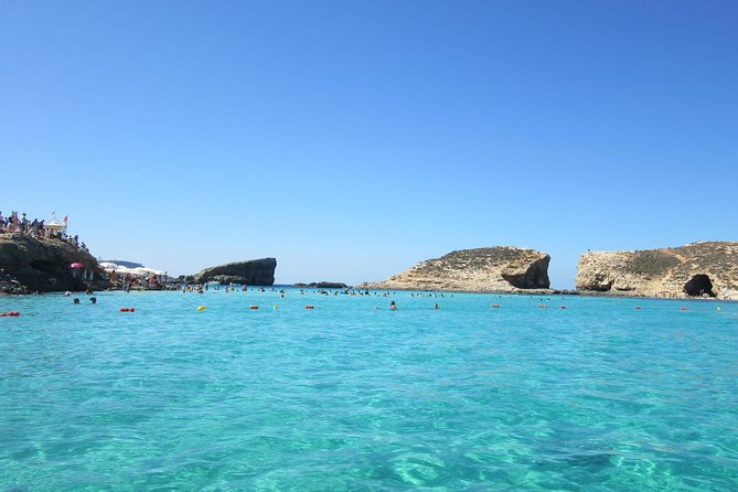 Okikoki Banis - Comino Blue Lagoon Speedboat Trip- Fast Ferry - Speedboat Departure From St. Julians Near Happy Dayz Bar