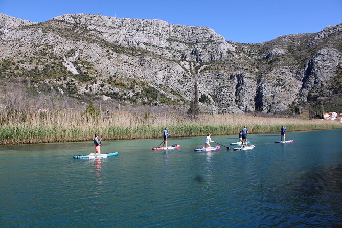 Ombla river Paddleboarding tour in Dubrovnik with snacks - Exploring Historical Landmarks and Local Stories