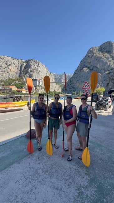 Omi/Split: 4h Kayaking in Cetina Protected Nature Park Area - Starting Point at Omi: The Meeting and Parking Area