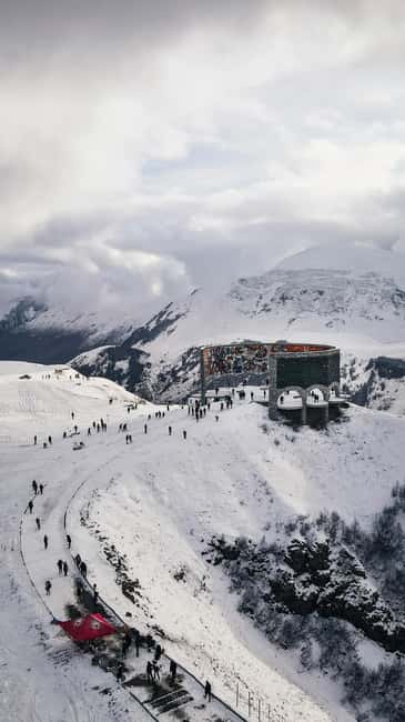One day ski tour in Gudauri - group & private - Starting Point at Rose Revolution Square in Tbilisi