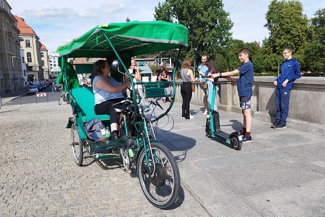 One Up to 3 Rickshaws(6 People)-Taylor Made Rickshaw Berlin Tour - Passing the Historic Rotes Rathaus and Marien Church