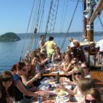 Oslo Fjord Evening Live Rock music cruise with Shrimp buffet - Scenic Landmarks and Island Views