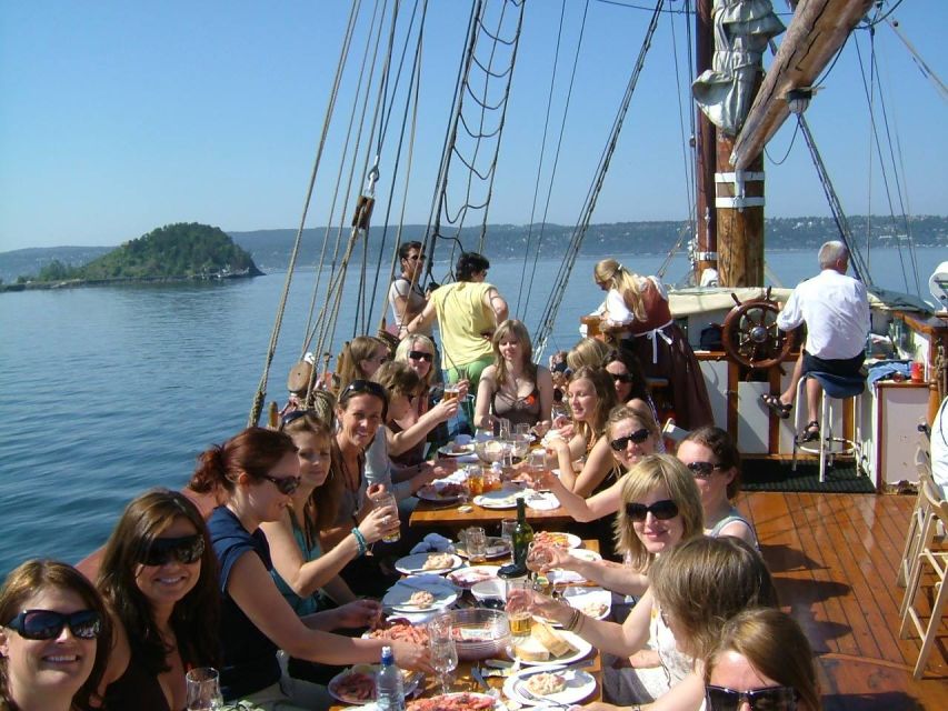 Oslo Fjord Evening Live Rock music cruise with Shrimp buffet - Scenic Landmarks and Island Views