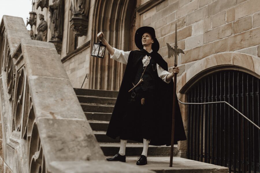 Osnabrück: "Beschwipste" Nachtwächter-Führung (mit Umtrunk) - Starting Point and Tour Schedule in Osnabrück