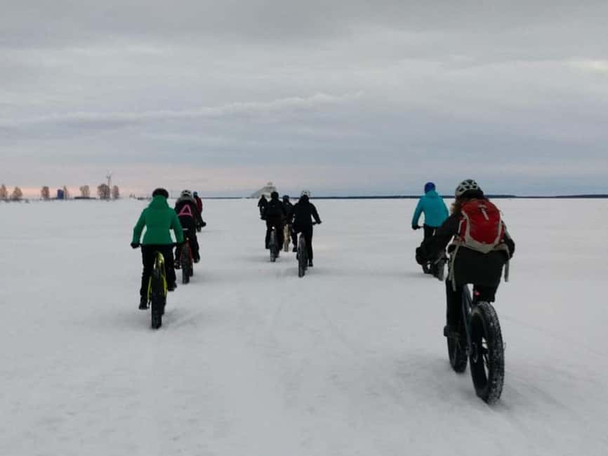 Oulu: Arctic Sea Bike Experience - Convenient Meeting Point at Nallikari Experience Center