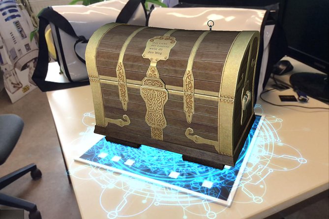 Outdoor escape game - the magical portal - Augmented Reality and Puzzle Technology