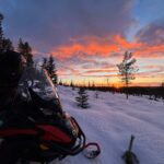Överkalix - Lapland : Snowmobile Tour with Fika Break - The Comfort and Safety of Fully Equipped Snowmobiles