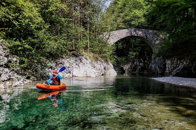 PACK-RAFT trip down the rapids of Soa river - Discover the Thrill of Pack-Rafting on the Soa River in Slovenia