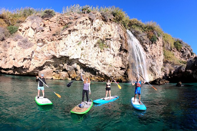 Paddle Surf Route Cliffs Nerja and Cascada de Maro + Snorkel - Highlights of the Nerja Cliffs and Cascada de Maro Paddle Route