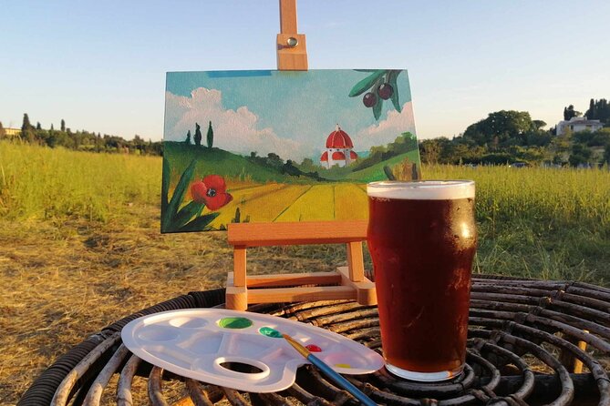 Paint And Drink Florentine Hills Art at La Birr'aia in Marignolle - The Setting: La Birraia di Marignolle in the Hills
