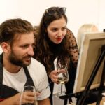 Paint and Wine - Authentic Art Workshop in Tirana - The Art Teachers Role and Support