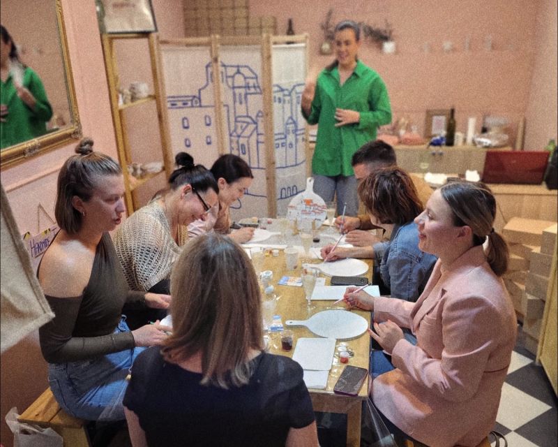 Paint, Sip, and Savor Local Flavors: Unique Local Experience - An Artistic Journey in Dubrovnik’s Historic Center