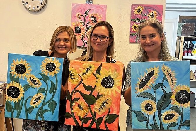 Paint & Wine Workshop in an Art Studio in Barcelona - What’s Included in the Paint & Wine Class
