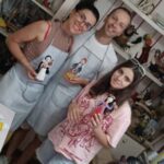 Paint Your Own Traditional Doll - The Group Experience and Flexibility