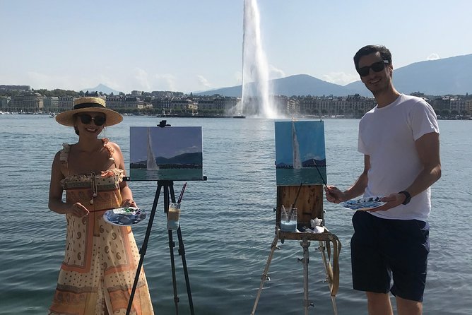 Painting Master Class by the Geneva Lake - Learning the Basics of Oil Painting with Expert Guidance