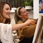 Painting party at Art Bottega - Paint & Wine Studio in Rijeka - Artistic Fun and Social Relaxation in Rijeka’s Art Bottega