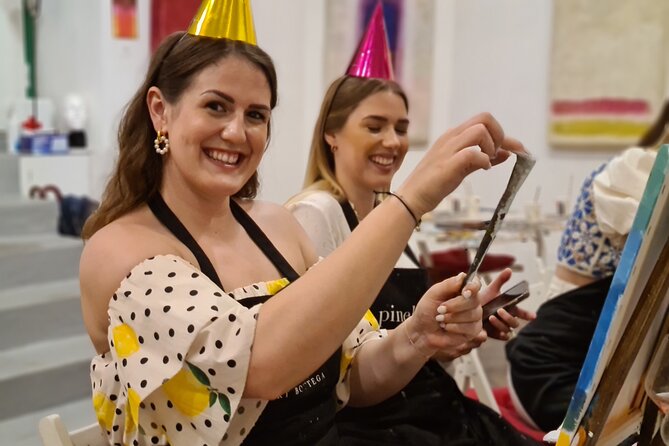 Painting party at Art Bottega - Paint & Wine Studio in Zadar - Inclusive Experience with All Supplies Provided