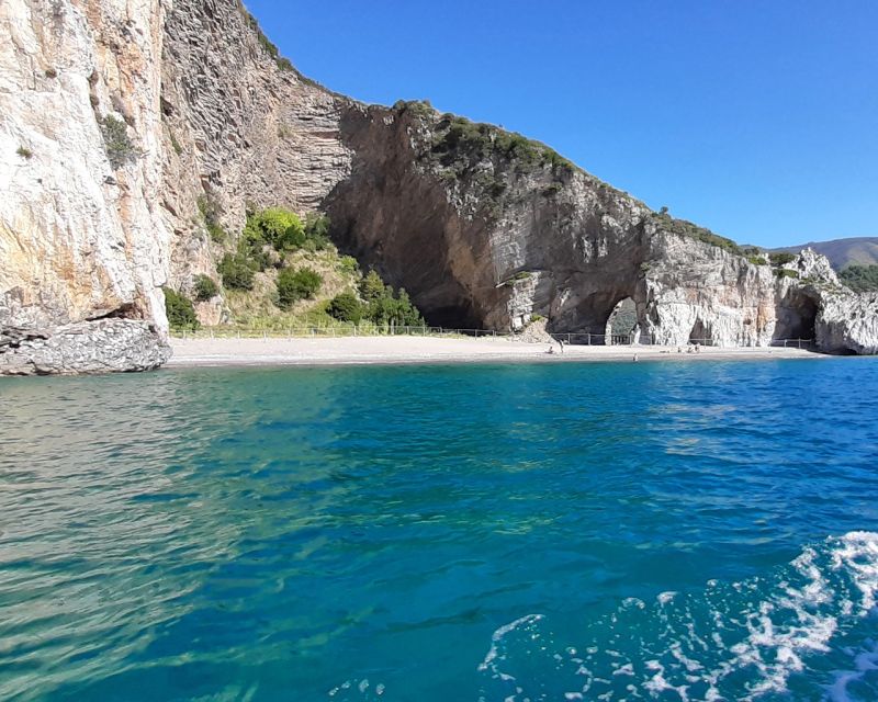 Palinuro: Boat Trip along the Coast & Blue Grotto Visit - The Swim Stop at Buondormire Beach