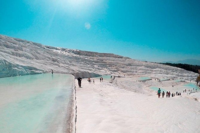 Pamukkale & Aphrodisias Tour From Kusadasi / Selcuk Hotels - The Unique Calcium Terraces of Pamukkale