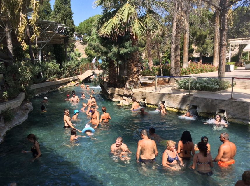 Pamukkale Day Tour With Flights and Transfers from Istanbul - Exploring Karahayit Hot Springs and Mineral Deposits