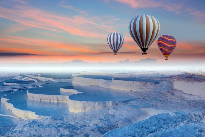 Pamukkale Hot Air Balloon Ride Certificate and 2 Meals in Antalya - The Flight Experience and View of Pamukkales Terraces
