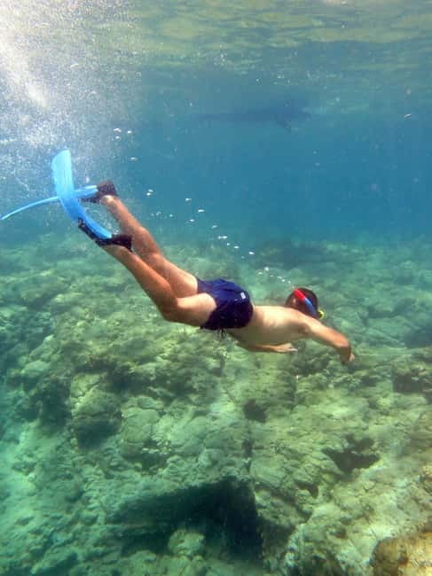 Paphos: Blue Lagoon Cruise-BBQ Lunch, Open Bar, Slide - Scenic Route past Aphrodite’s Baths and Blue Lagoon