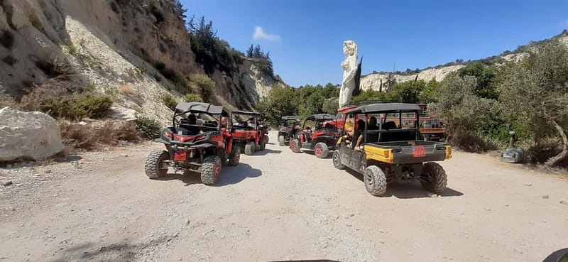 Paphos: Buggy Tour Akamas incl and Adonis Falls - Exploring the Sea Caves and Shipwreck