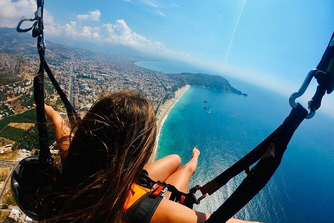 Paragliding Experience at the Peerless Cleopatra Beach - The Scenic Route to Cleopatra Beach via Yass Tepe