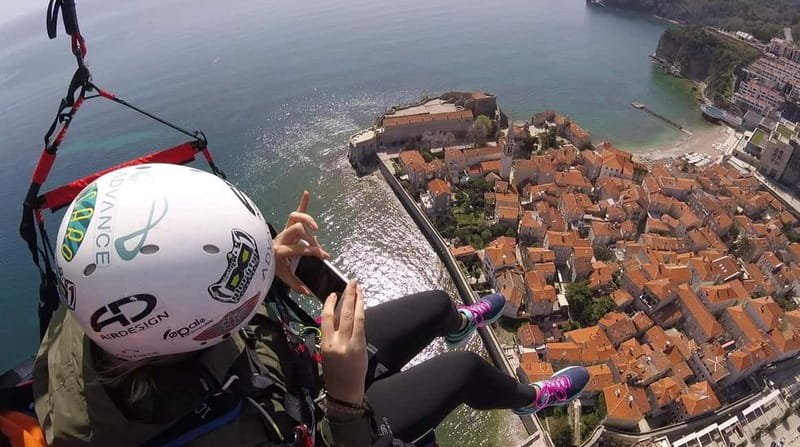 Paragliding Montenegro: Air Excursion Over Budva Old Town - Starting Point at Splendid Spa in Budva