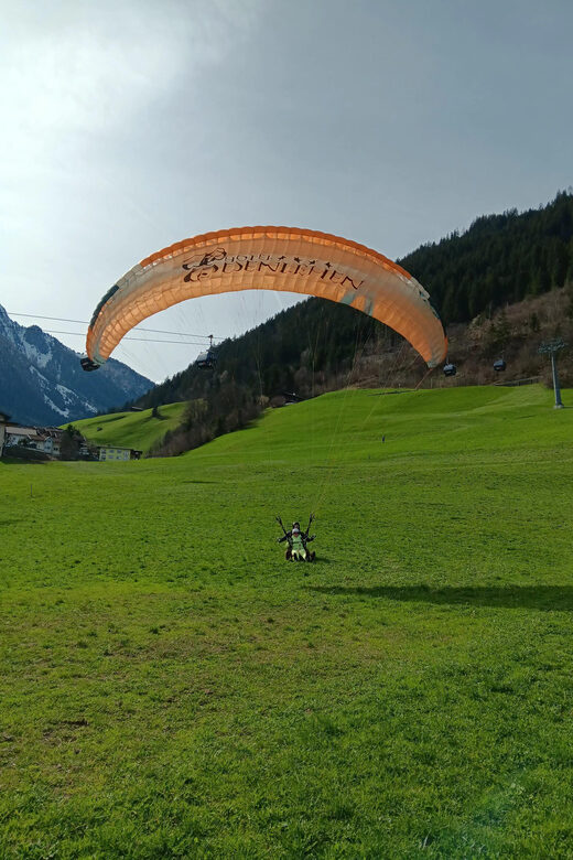 Paragliding Tandem Flight - Soaring Over Mayrhofen’s Mountain Landscape