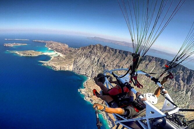 Paragliding Tours in Crete - How the Paragliding Tour Begins at Kolimvari
