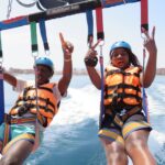 Parasailing in Fuengirola - The Highest Flights on the Costa - Enjoying the Scenic Boat Ride Before and After Flying