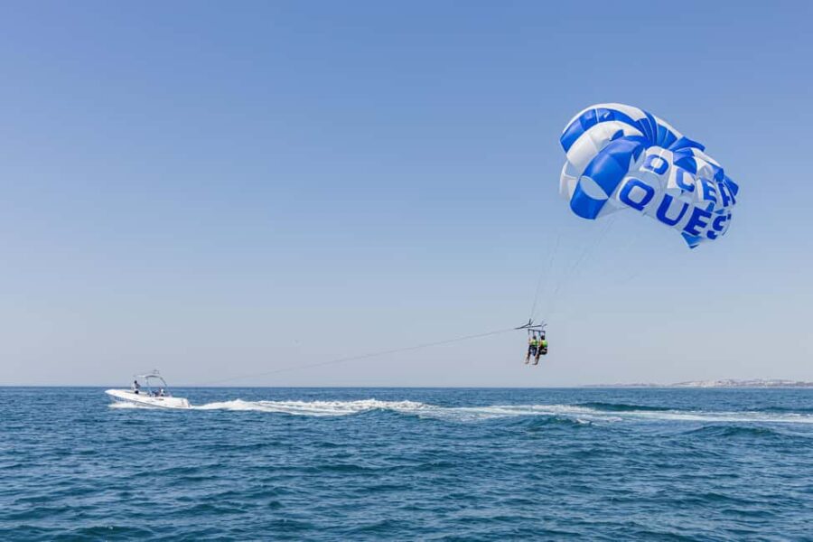 Parasailing Vilamoura - The Vilamoura Boat Cruise with Ocean Vision