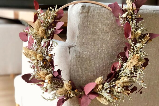 Paris 1e: Preserved Flower Wreath Workshop - The Location and Meeting Point in the Heart of Paris