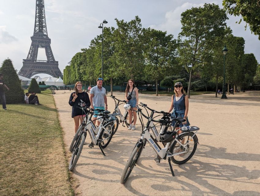 Paris: Afternoon E-Bike Guided Small Group Tour - Starting Point at 101 Av. de la Bourdonnais