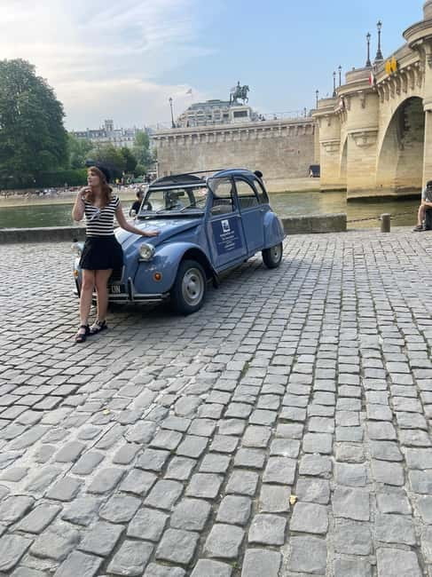 Paris by 2CV Charm on Four Wheels - From the Eiffel Tower to The Latin Quarter: A Personalized Route