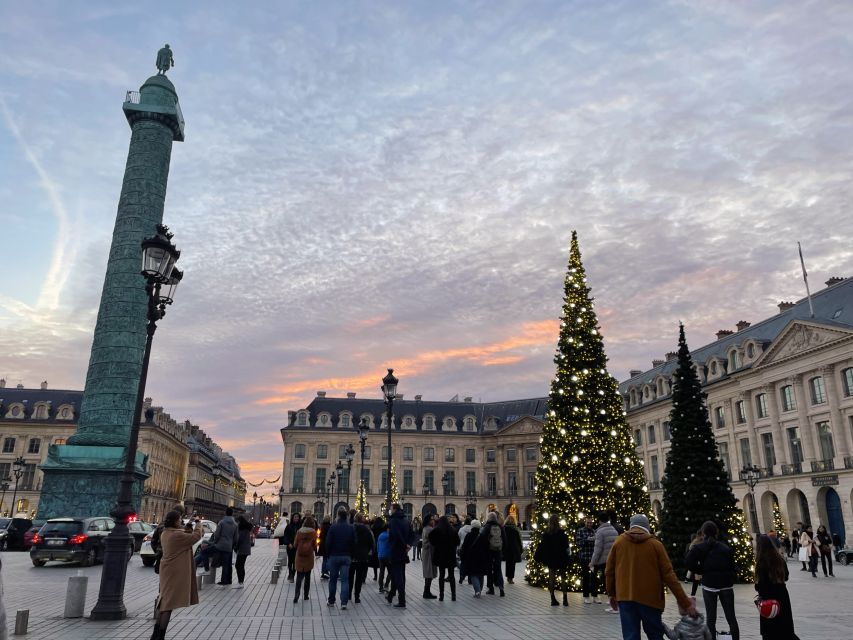 Paris Christmas Lights Walking Tour with Local Guide - Exploring Galerie Vivienne’s Festive Charm