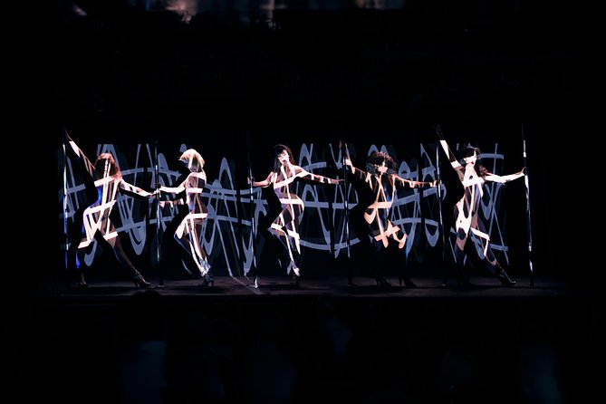 Paris Crazy Horse Cabaret Show Champagne & macarons - The Crazy Horse Venue Near the Champs-Elysées