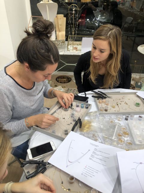 Paris: Create Your Own DIY Jewelry Souvenir Workshop - Craft Your Unique Jewelry in a Cozy Parisian Boutique