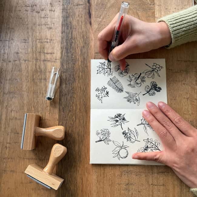 Paris: ex-libris stamp-making and drawing workshop - Central Paris Location with Artistic Appeal