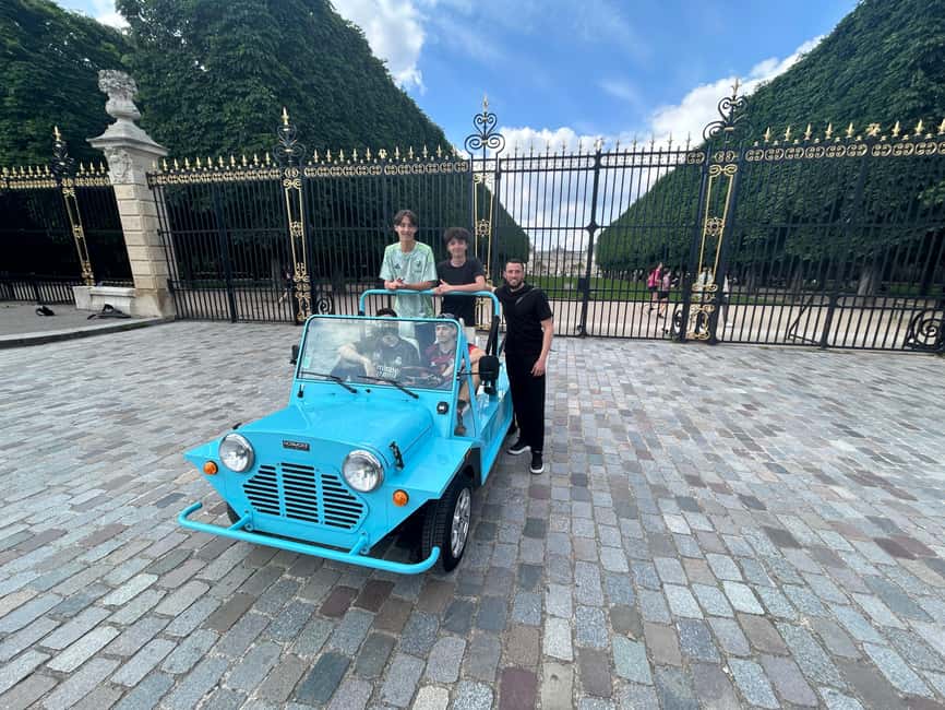 Paris Golden Triangle:1-hour Private Tour in Golf Cart - Starting Point at 3 Rue Palatine