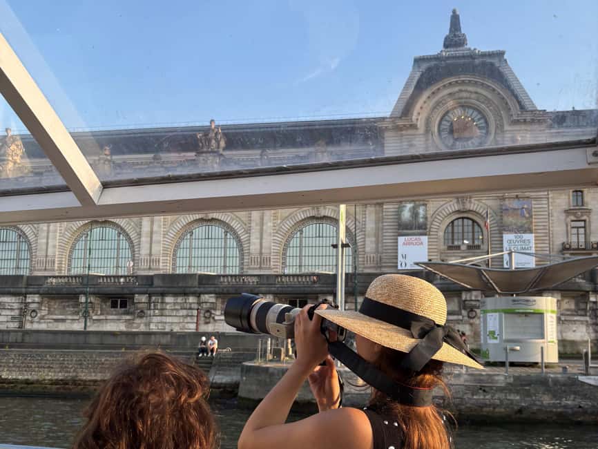 Paris: Hop-On Hop-Off Seine Cruise Pass with 9 Stops - Exploring the Eiffel Tower and Nearby Attractions