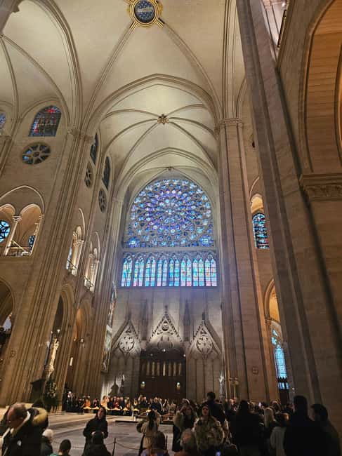 Paris: Notre Dame Cathedral Access & Outdoor Walking Tour. - Learning About the 2019 Fire and Ongoing Restoration