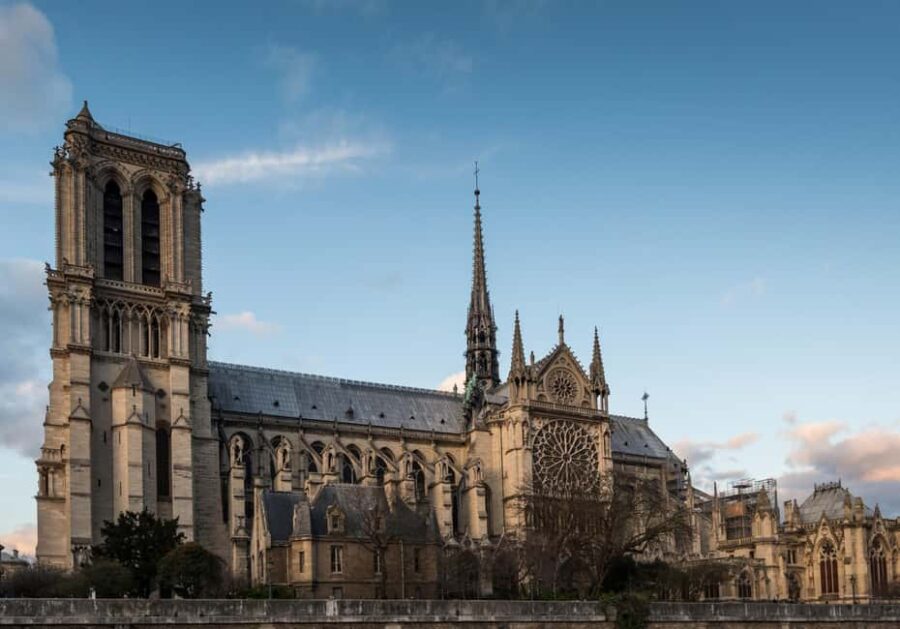 Paris: Notre Dame Outdoor Tour with Sainte-Chapelle / Crypt. - Exploring Notre Dame’s Exterior and Restorations