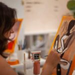 Paris : Painting experience in an art cafe - The Venue: Athena Art Cafe in the Heart of Paris
