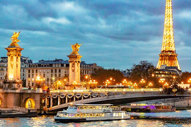 Paris Prestige Dinner Cruise from Eiffel Tower Area - The 2-Hour Seine River Journey and Iconic Sights