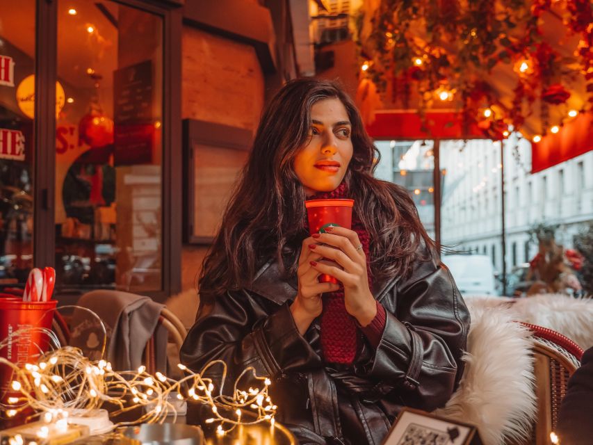 Paris: Private Christmas Photoshoot with Props - Getting Started Outside Le Coq at Trocadéro Square