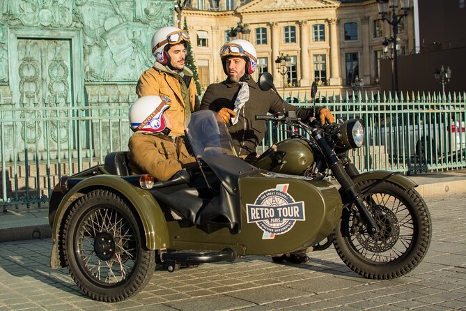 Paris Private Flexible Duration Guided Tour on a Vintage Sidecar - A Cultural Journey through Paris’s Historic Districts