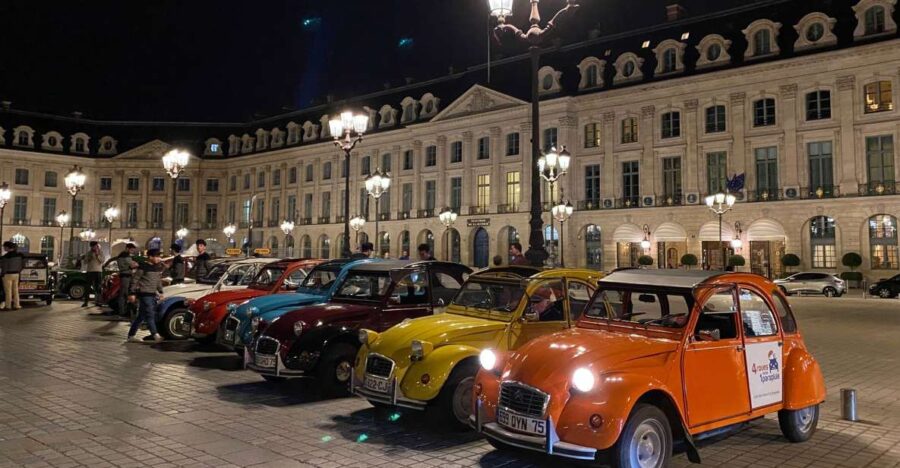 Paris: Private Guided City Tour at Night in Citroën 2CV - The Charm of the Citroën 2CV in Paris at Night